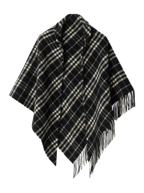 Burberry checked scarf