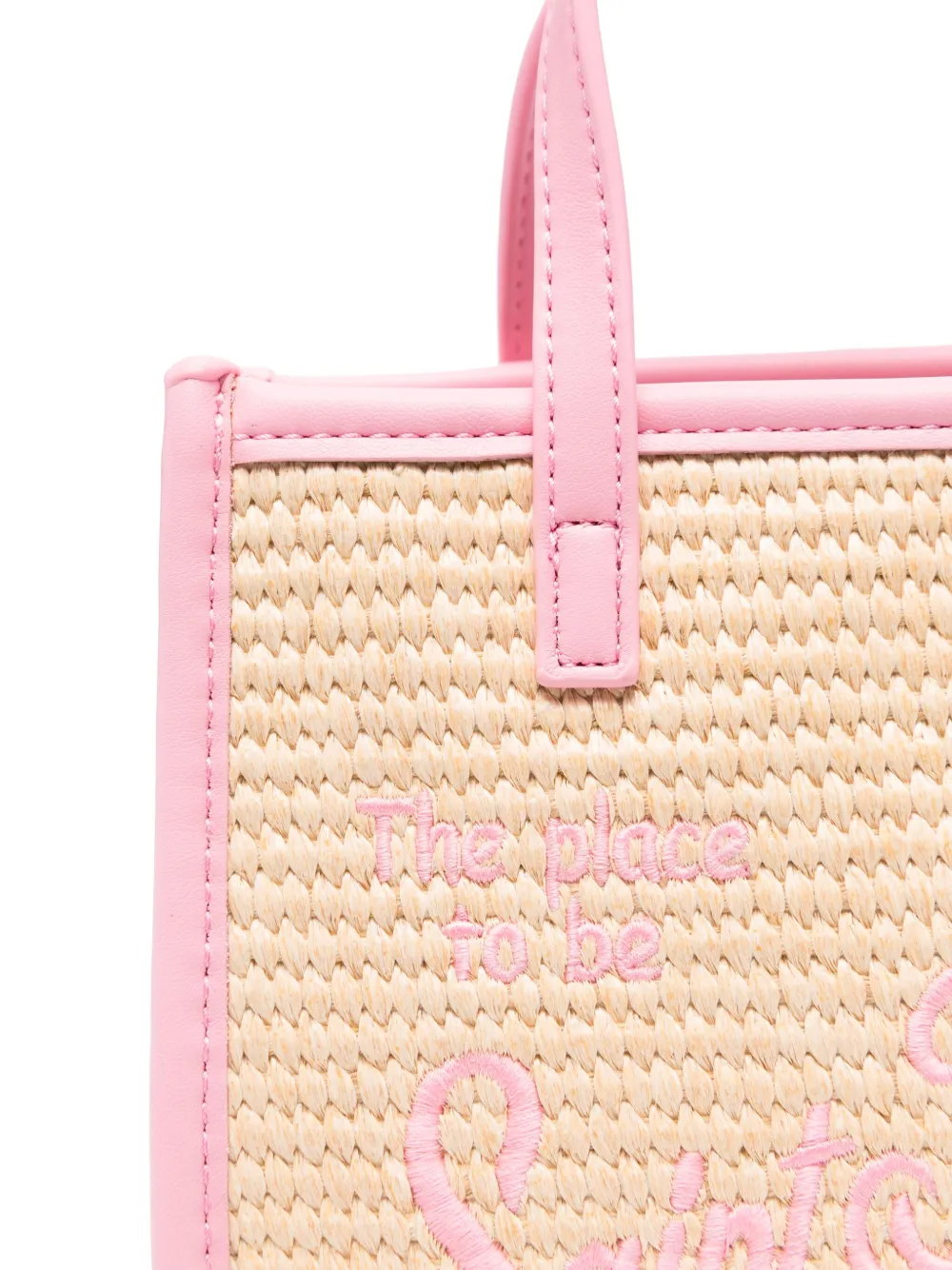 MC2 Saint Barth Mini Vivian shopper Beige