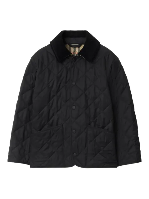 Burberry Kids جاكيت مبطن