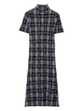 Burberry check-print dress - Blue
