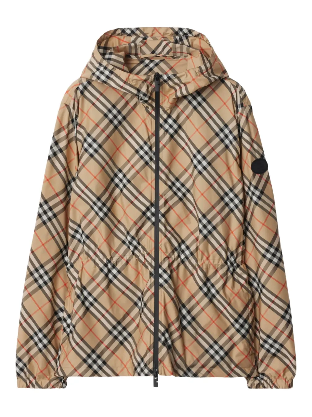 Burberry Geruit jack Beige