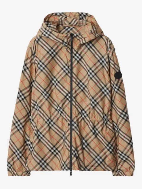 Burberry Jaqueta leve xadrez