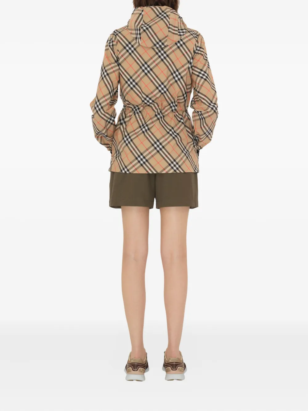 Burberry Geruit jack Beige