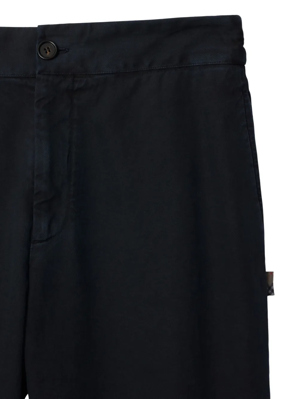 Burberry Gabardine broek Blauw