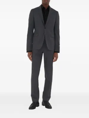 【大人ビジカジ】バーバリーブリット・テーラードジャケット・さらさら・ブラック・L 大人ビジカジ】バーバリーブリット・テーラードジャケット