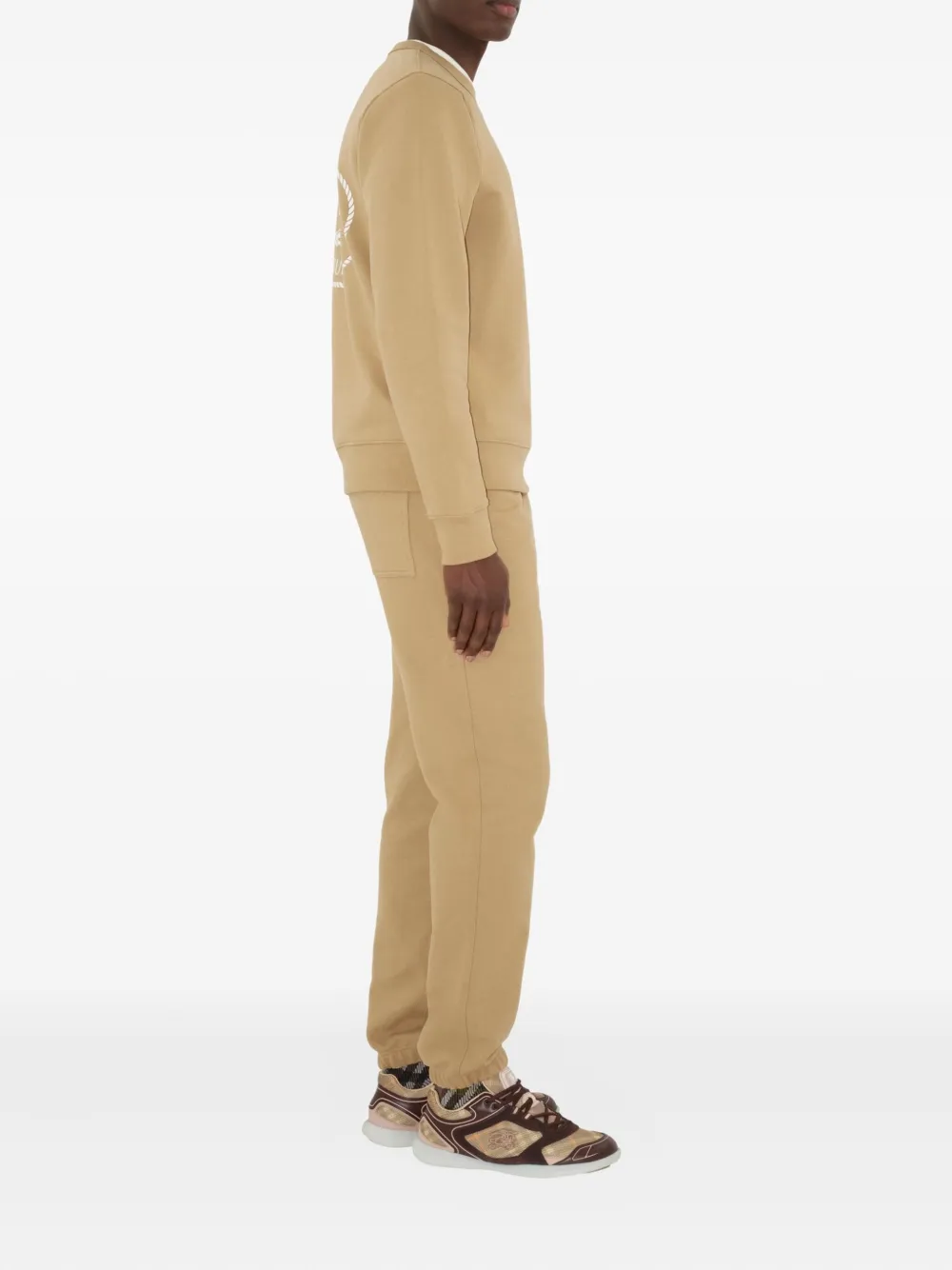 Burberry cotton track pants - Beige