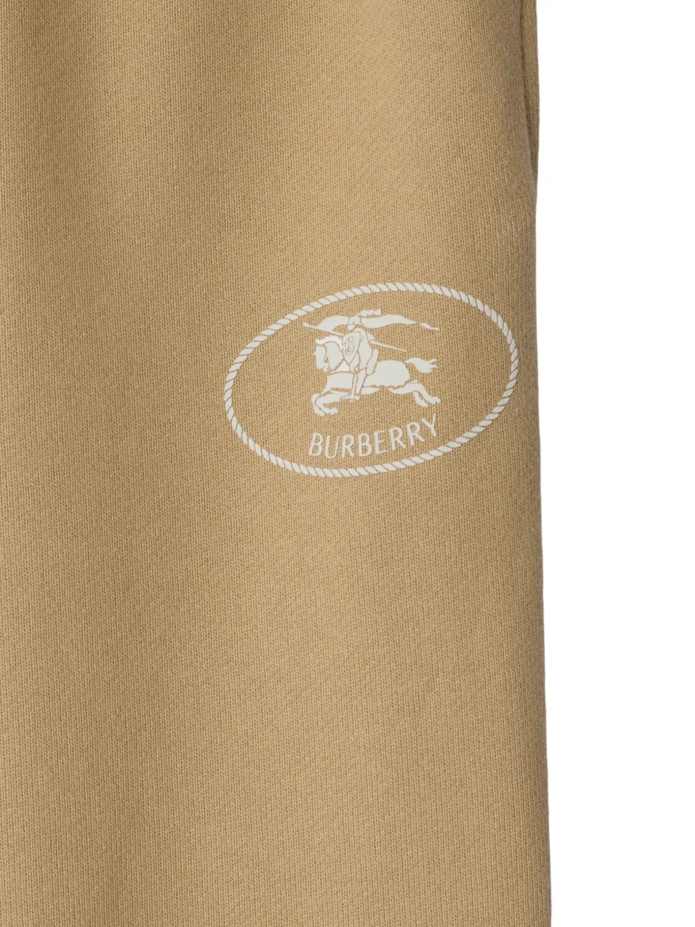 Burberry Katoenen trainingsbroek Beige