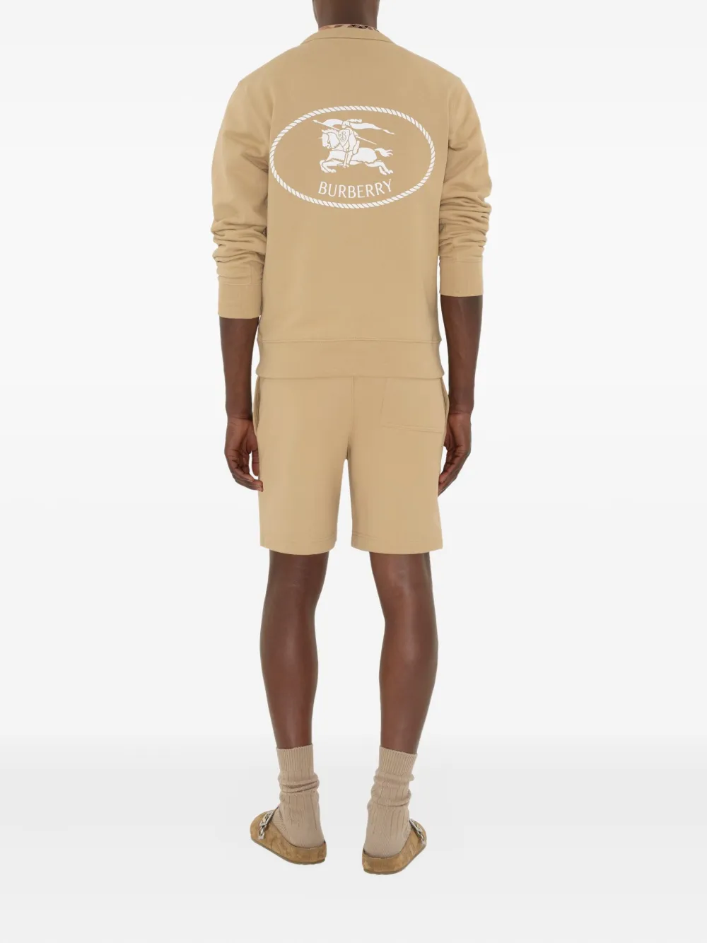 Burberry Katoenen shorts Beige