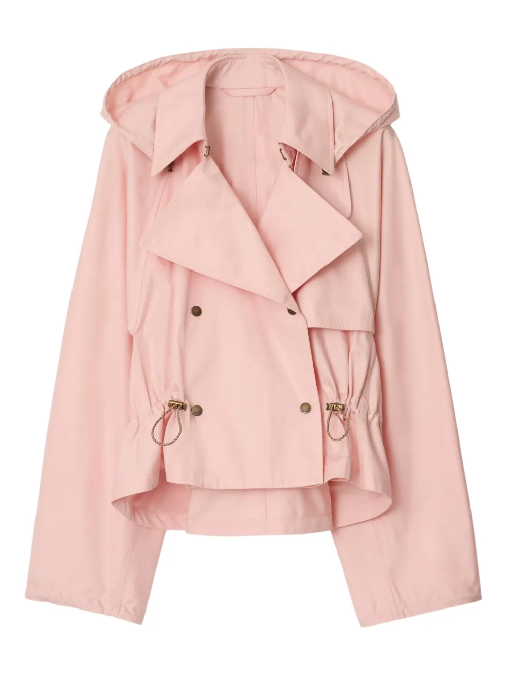 Burberry Gabardine trenchcoat Roze