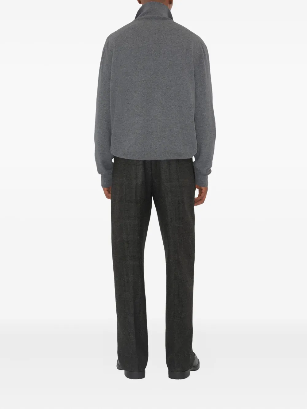 Burberry Sweater met logo Grijs