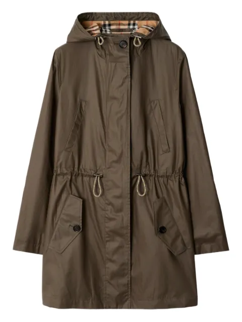 Burberry معطف كاجوال غبردين