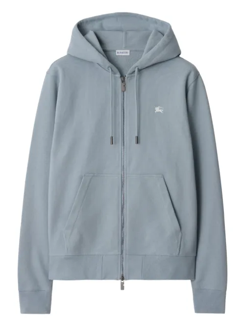 Hoodie Knight Stamp en coton à fermeture zippée - Burberry - Modalova