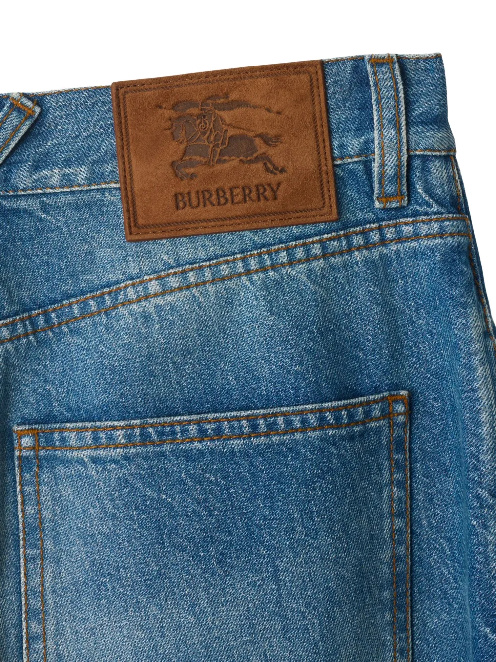 Burberry Katoenen jeans Blauw