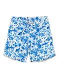 MC2 Saint Barth graphic-print swim shorts - White