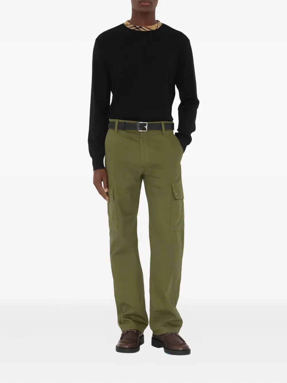 Burberry Cargo broek Groen