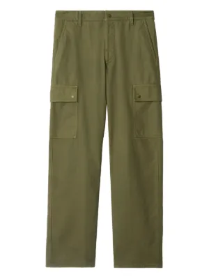 Prada Cotton Chinos | Green | FARFETCH RO