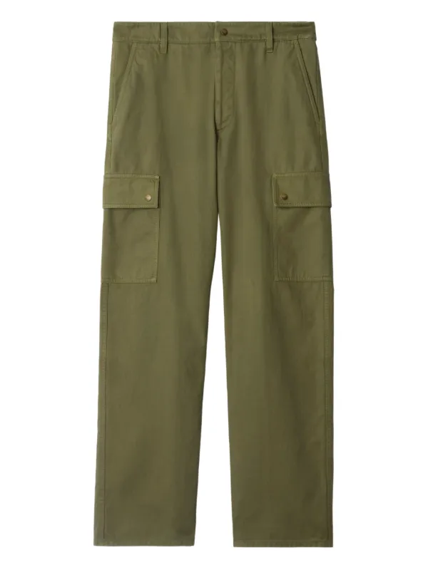 Burberry Cargo Trousers | Green | FARFETCH PL