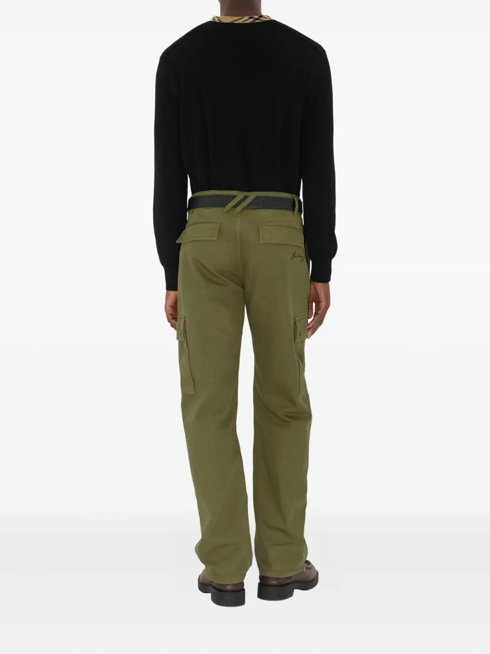 Burberry Cargo broek Groen