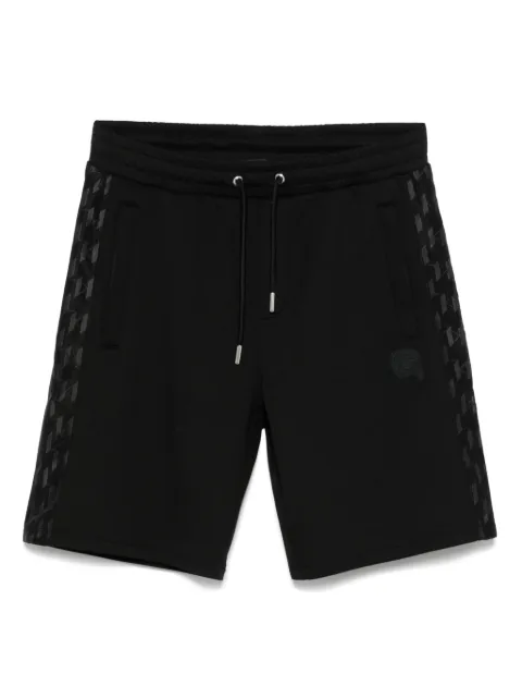 Karl Lagerfeld Ikon-patch track shorts 