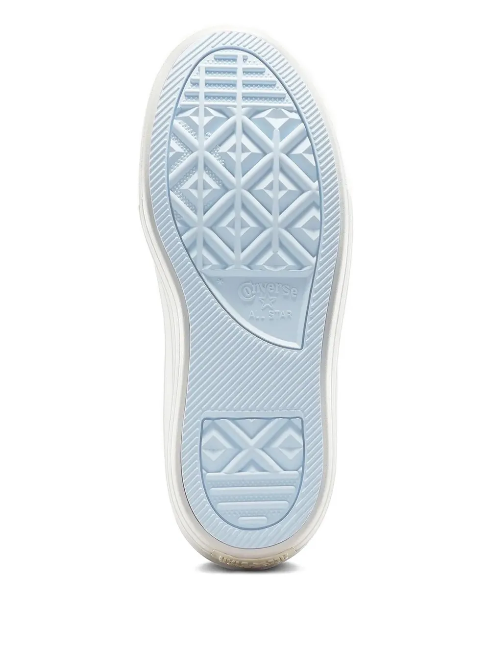 Converse Run Star Motion Embroidered Platform Sneakers In Blue