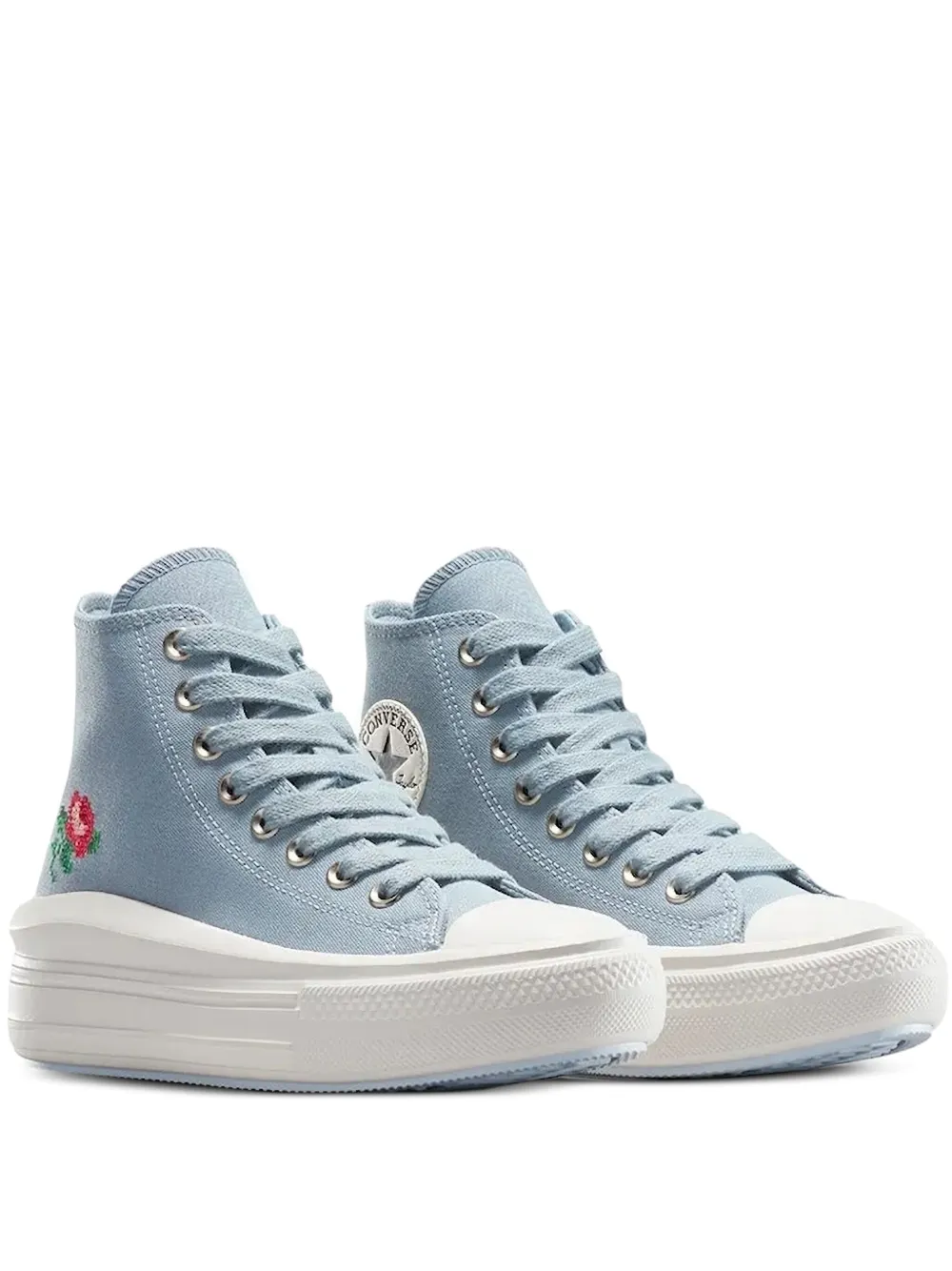 Converse Run Star Motion embroidered platform sneakers | Hi-Tops | Image 2