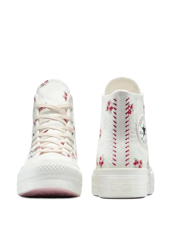 All Star TÃªnis Converse Tênis Feminino All Star Bege De Couro