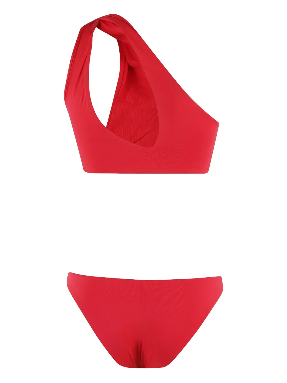 Federica Tosi Asymmetrische bikini Rood