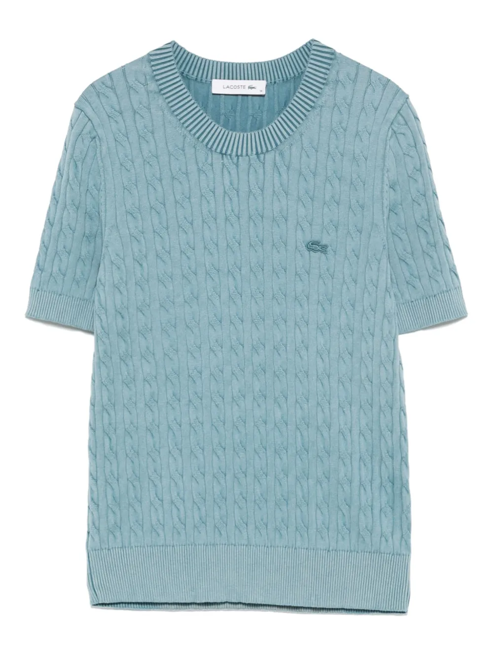 Lacoste ケーブルニット セーター - ブルー Lacoste ケーブルニット セーター - ブルー
