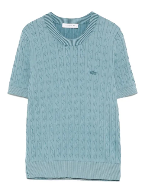 Lacoste cable-knit sweater