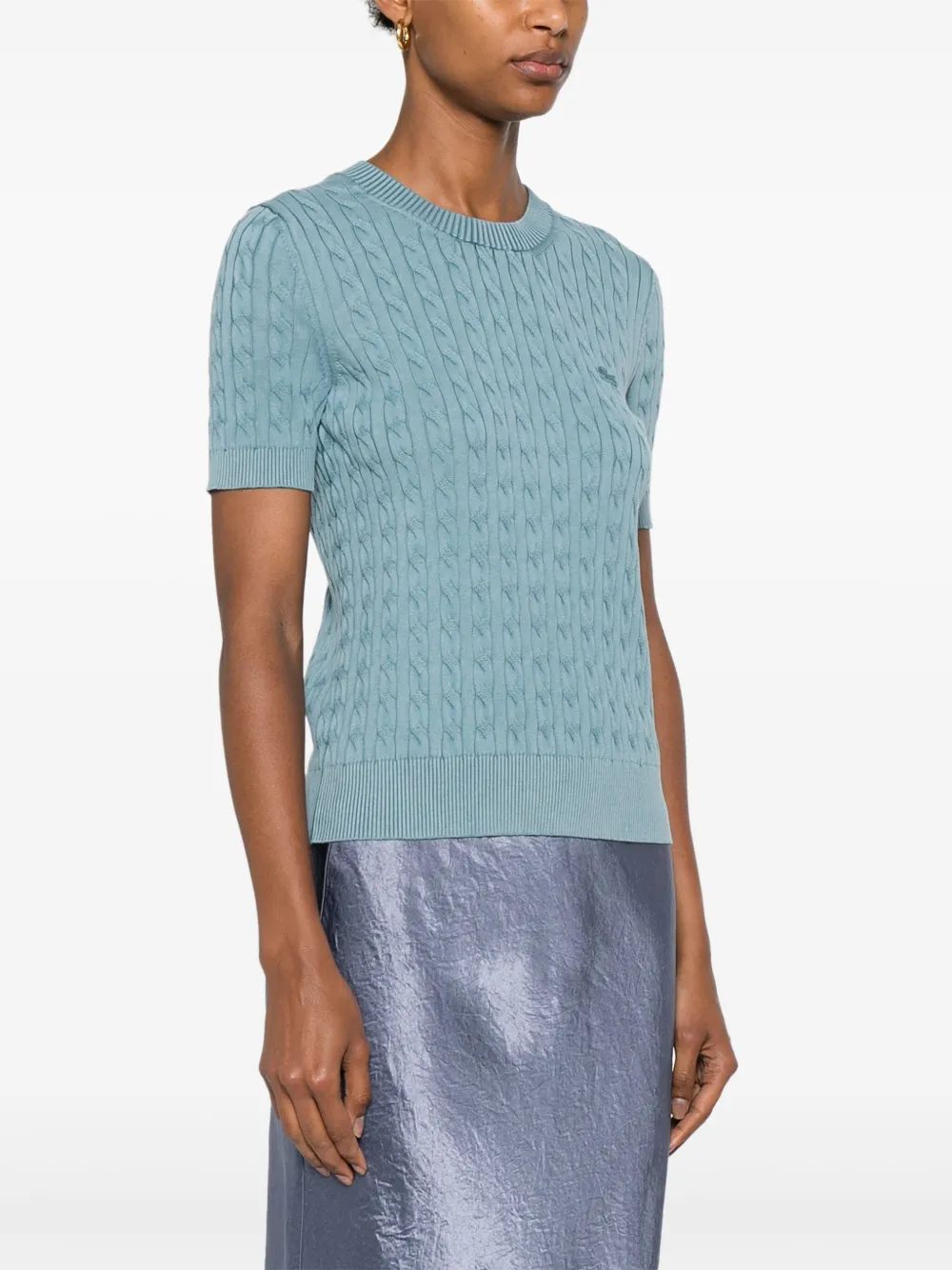 Lacoste Cable Knit Sweater