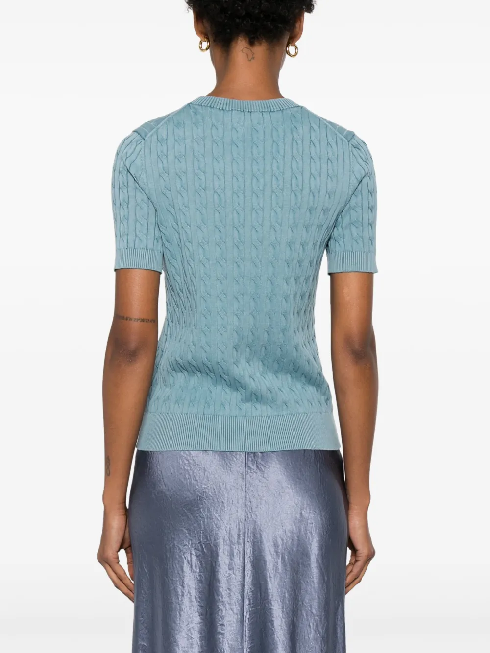 Lacoste Cable Knit Sweater