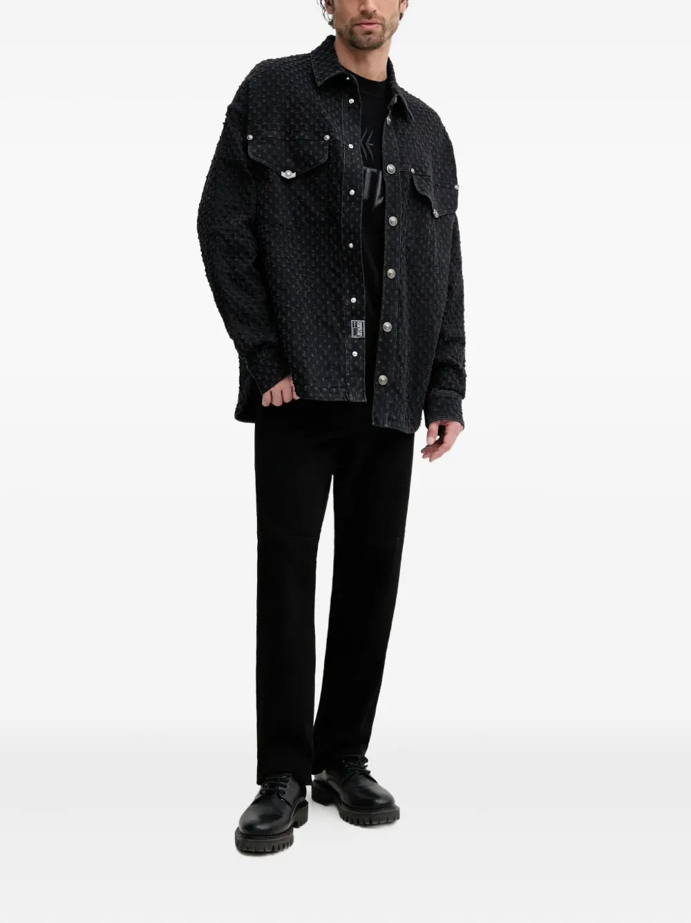 Versace Jeans Couture logo-embroidered sweater | Knitted Sweaters | Image 2