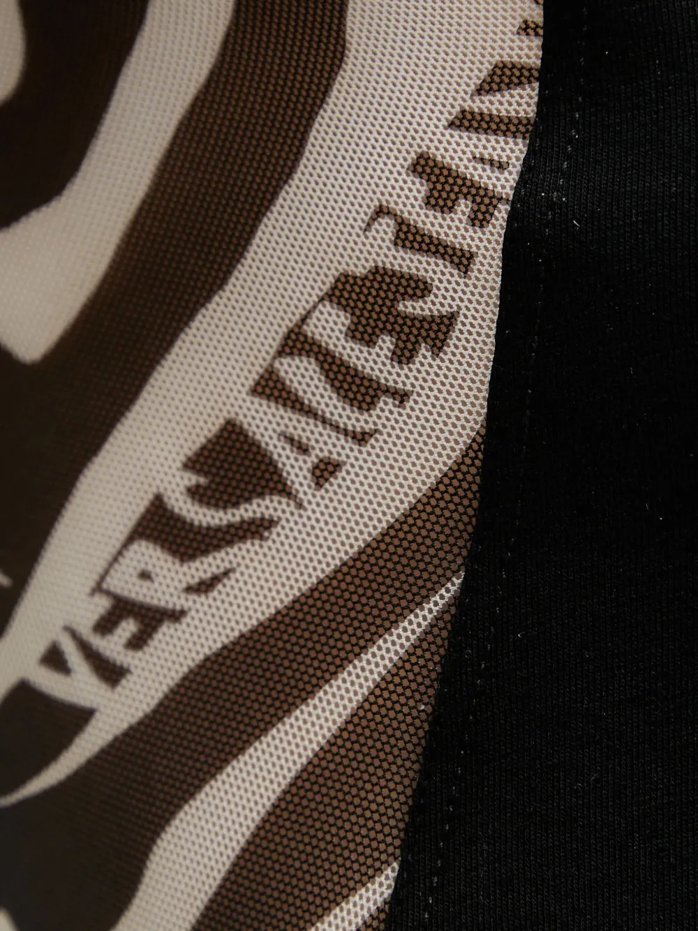 Versace Jeans Couture Logo T-shirt In Black