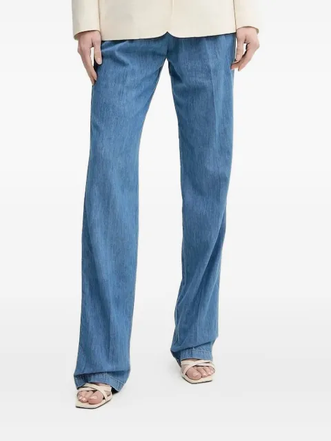 Versace Jeans Couture belted straight-leg jeans