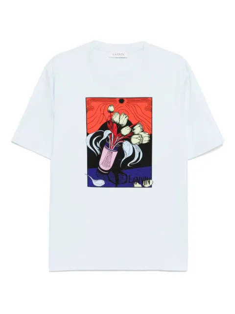 Lanvin playera estampada