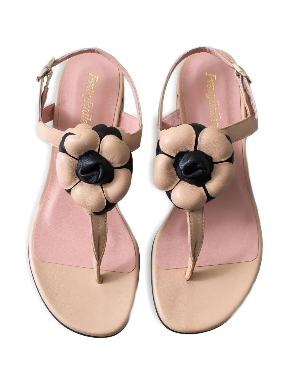 Pretty Ballerinas leather sandals Neutrals