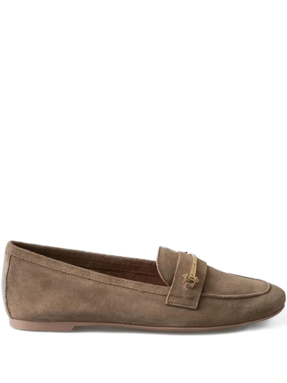 Pretty Ballerinas suede loafers Neutrals