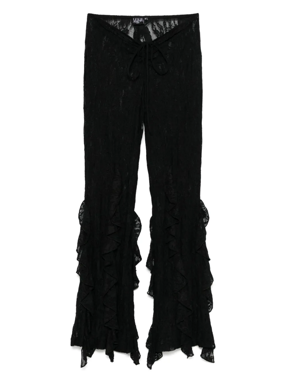 ruffled trousers
