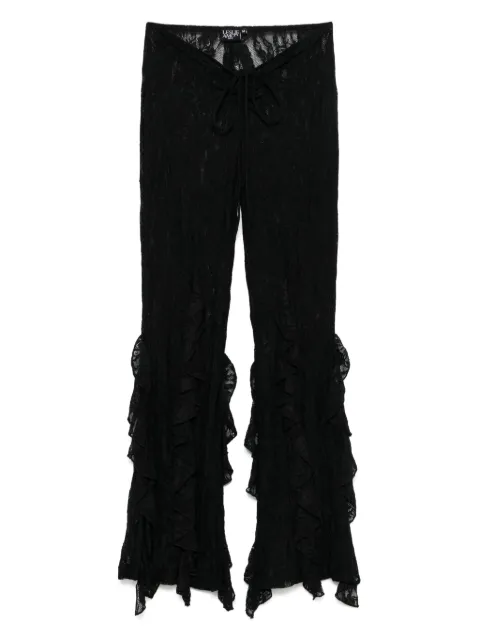 Leslie Amon pantalones con volantes