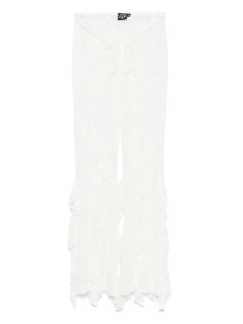 Leslie Amon pantalones con volantes
