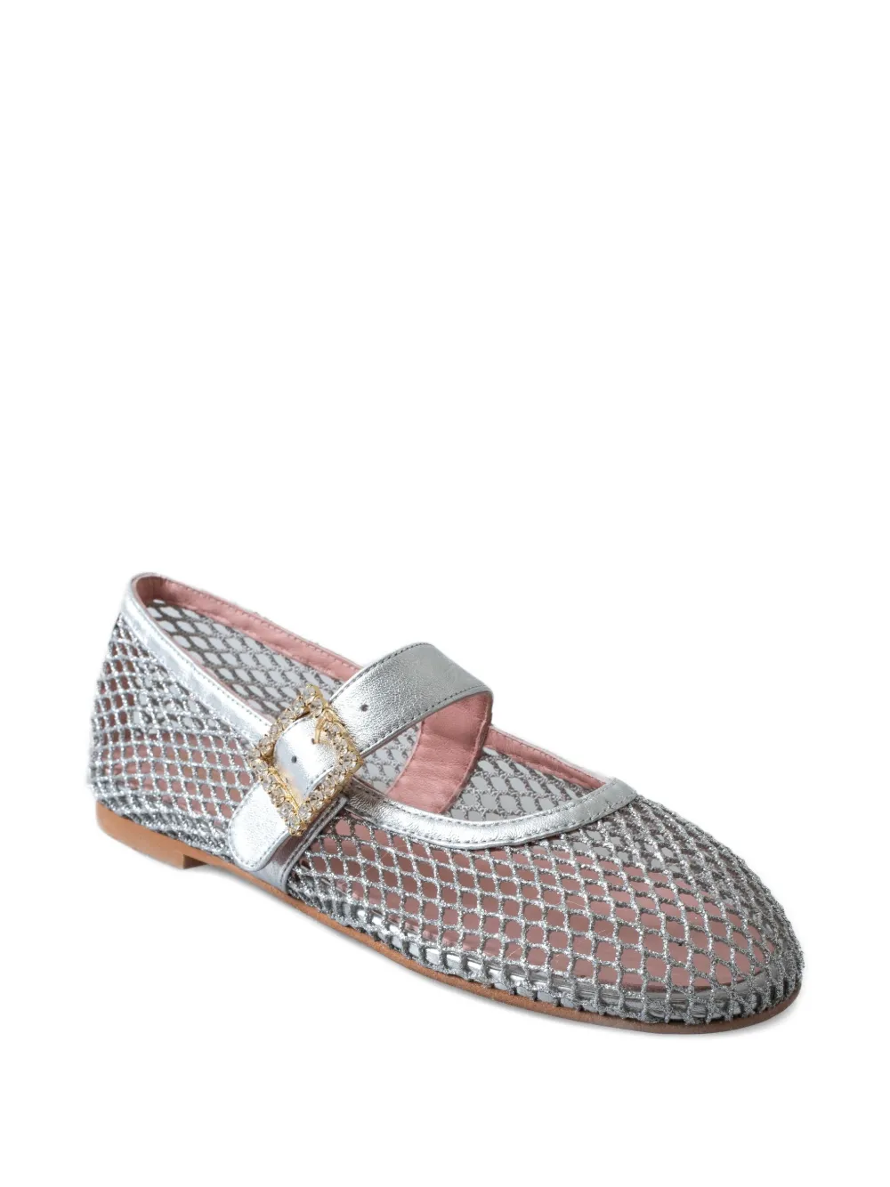 Pretty Ballerinas Georgia ballerina's - Zilver