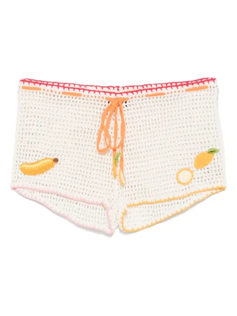Leslie Amon shorts Tutti Frutti