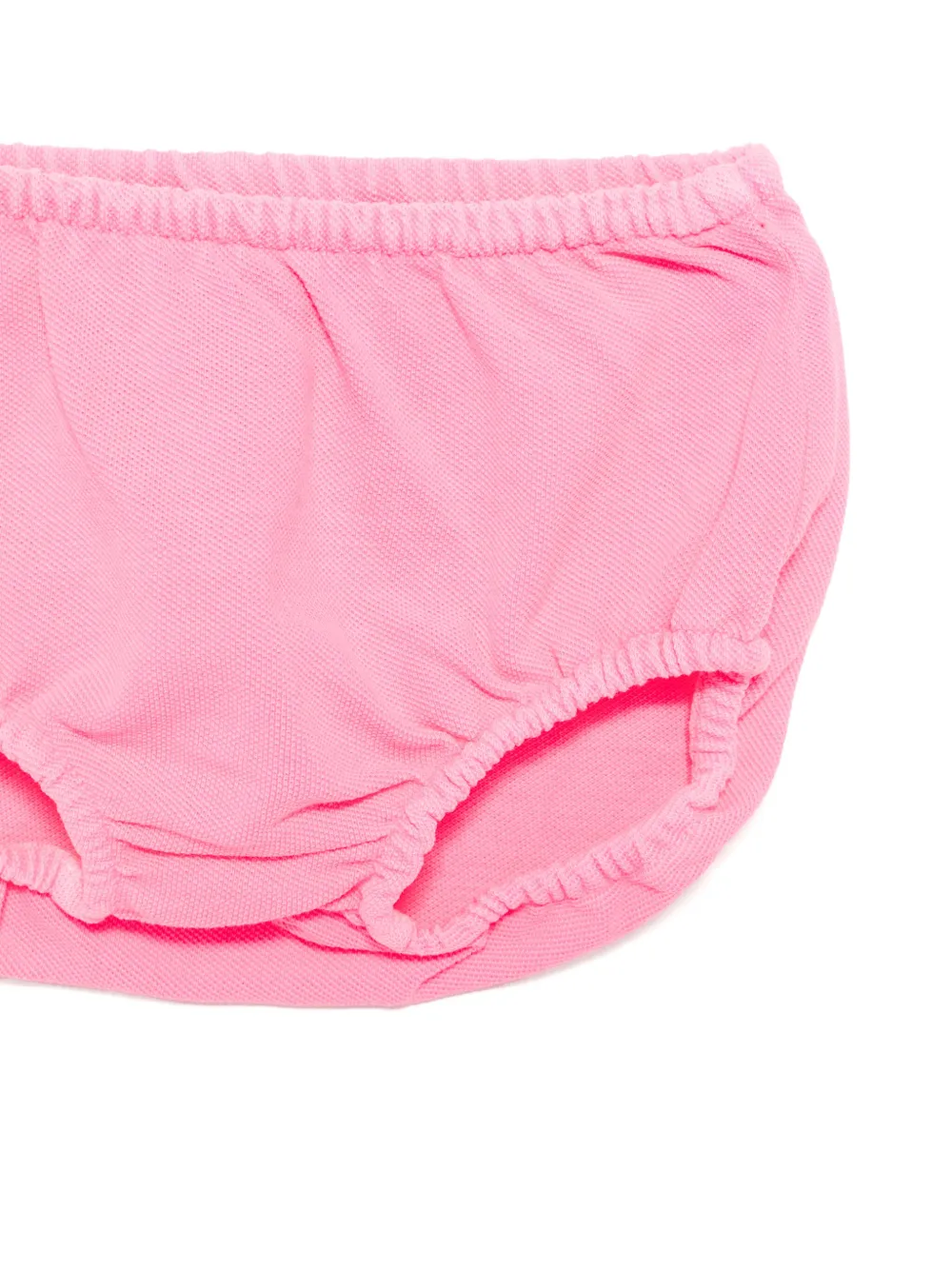 POLO RALPH LAUREN KIDS Jurk met geborduurd logo Roze