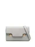 Marni leather cossbody bag - Grey