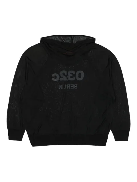 032c Selfie Translucent hoodie