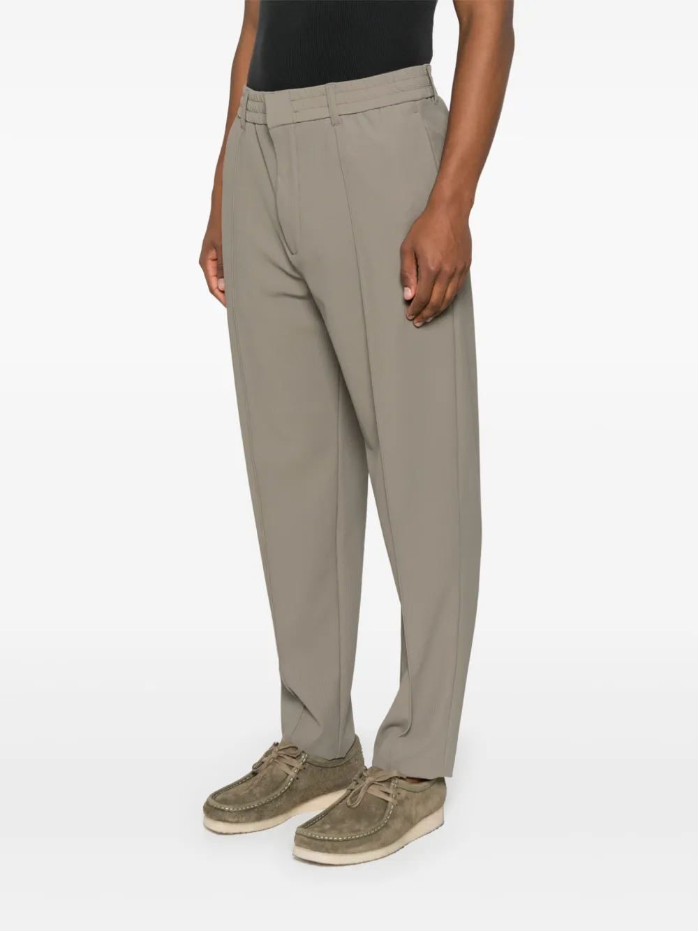 Emporio Armani Stretch broek Groen