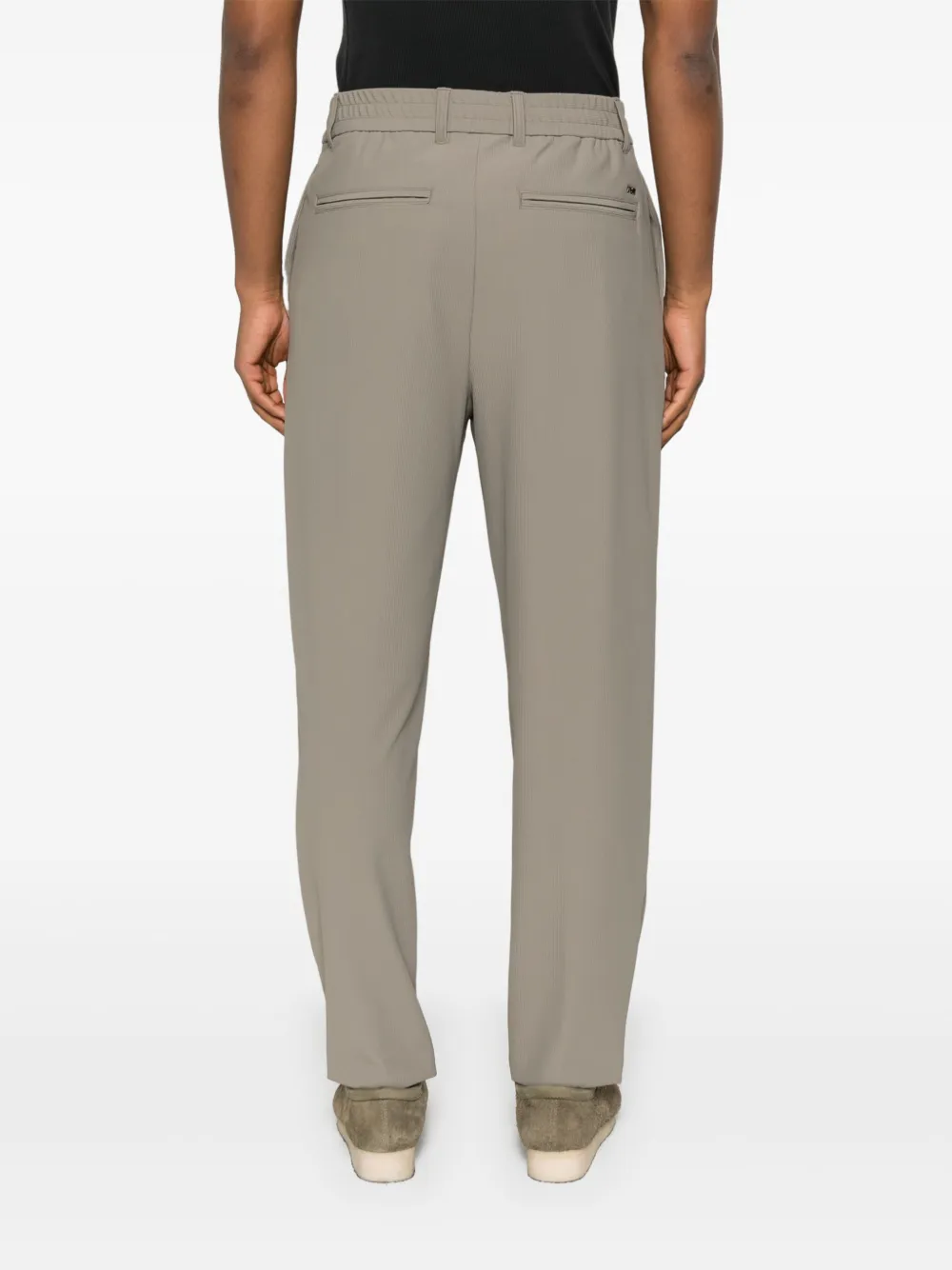 Emporio Armani Stretch broek Groen