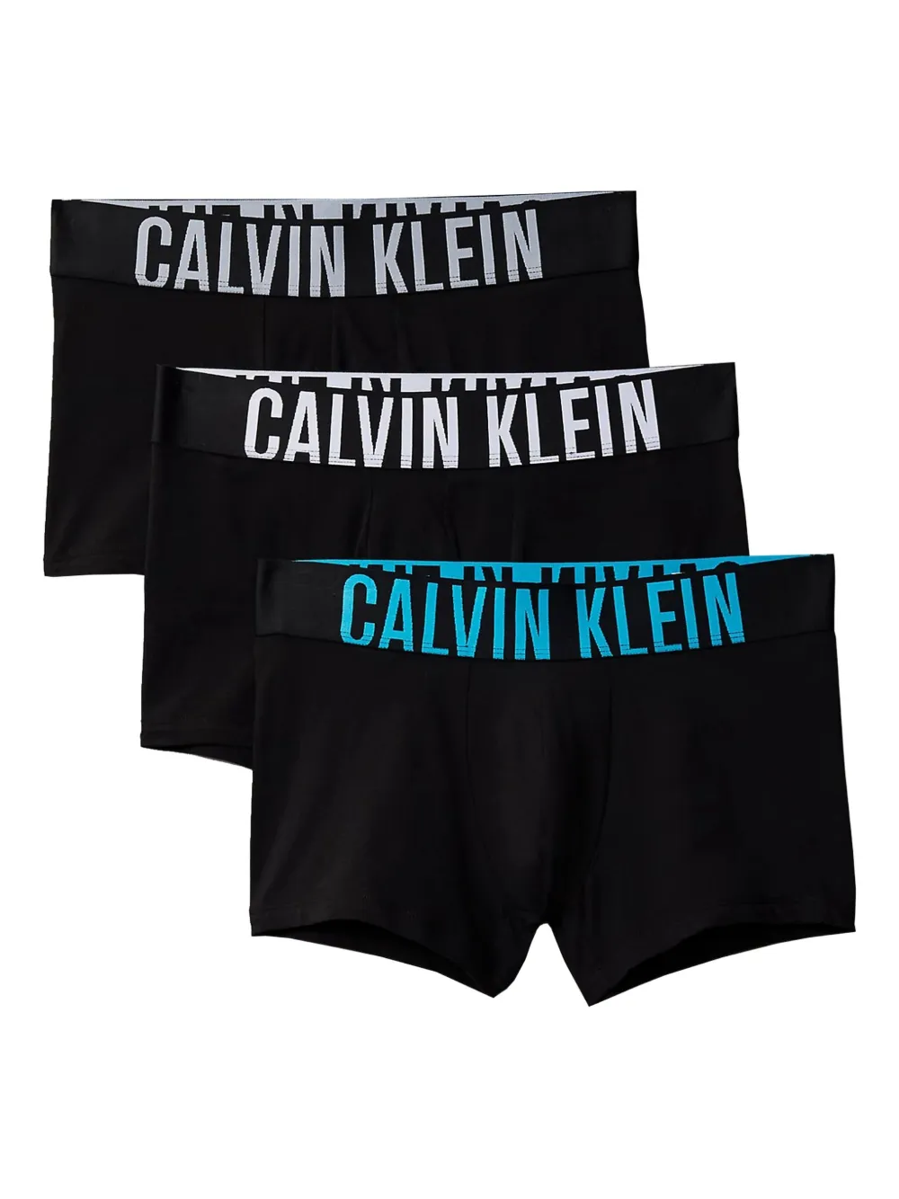 Calvin Klein logo-band briefs (pack of three) | Black | Image 1