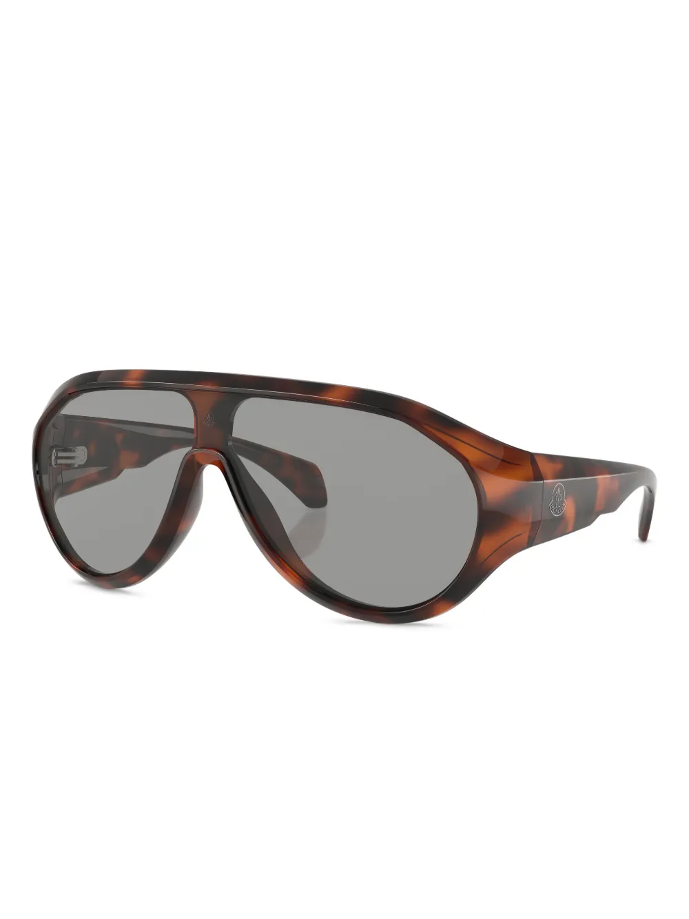 Moncler Eyewear logo-print sunglasses - Bruin