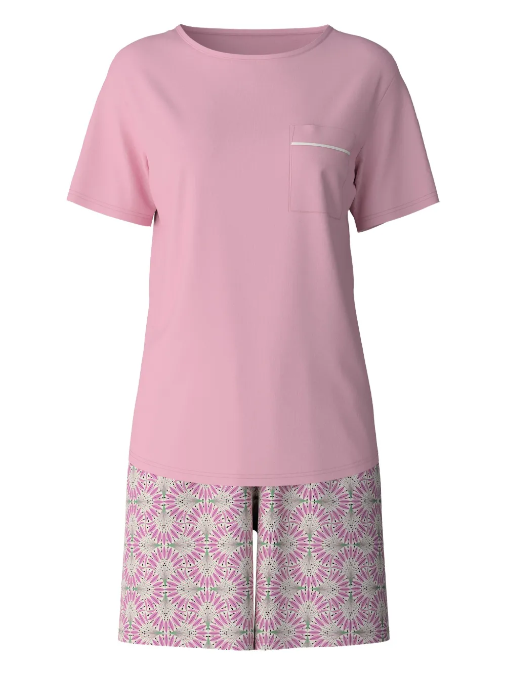 CALIDA set de pijama de algodón | rosado | Image 1